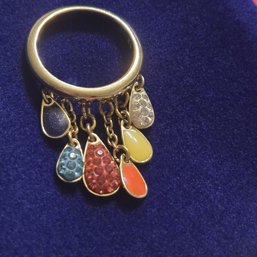 SWAROVSKI Dangle Charm Ring